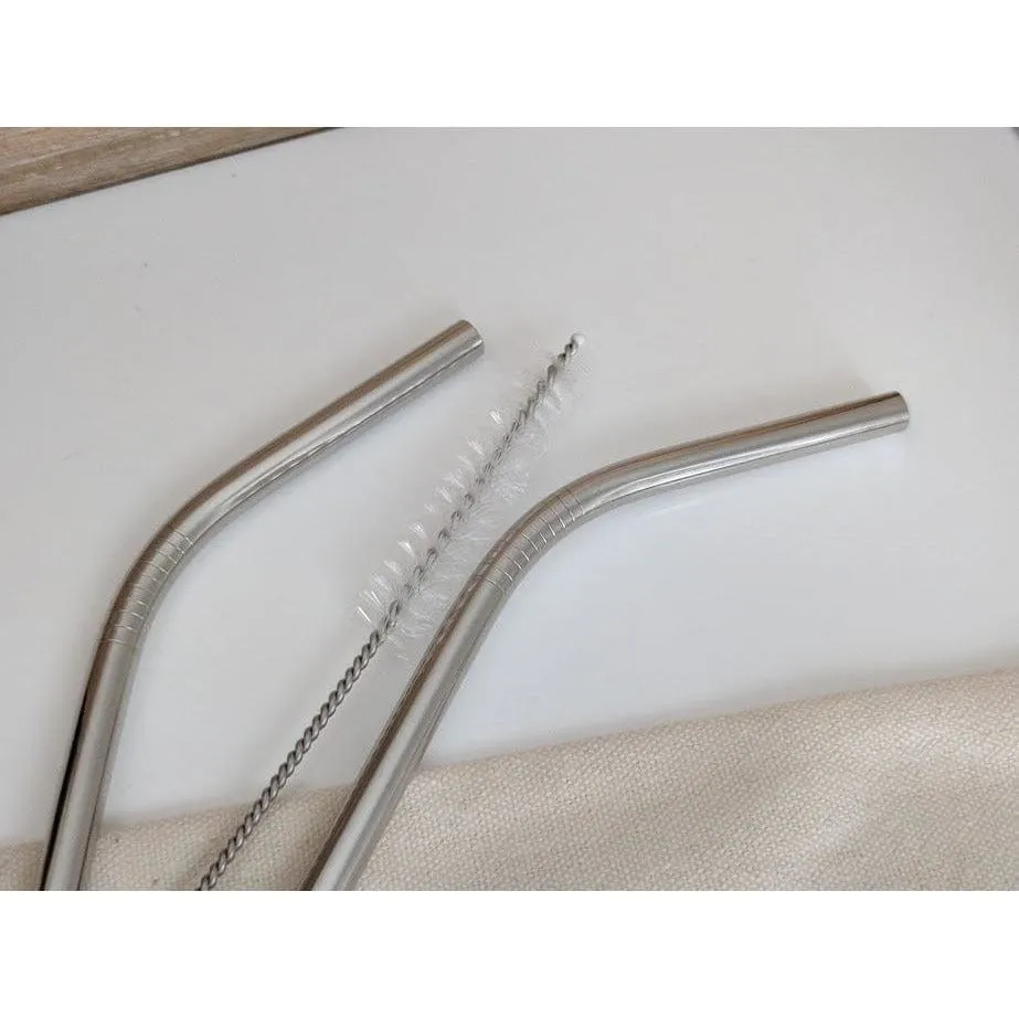 Stainless Steel Ice Cubes & Straws-Undiluted Cold Drinks!  Perfect for Iced Coffee & Alcoholic Drinks. *