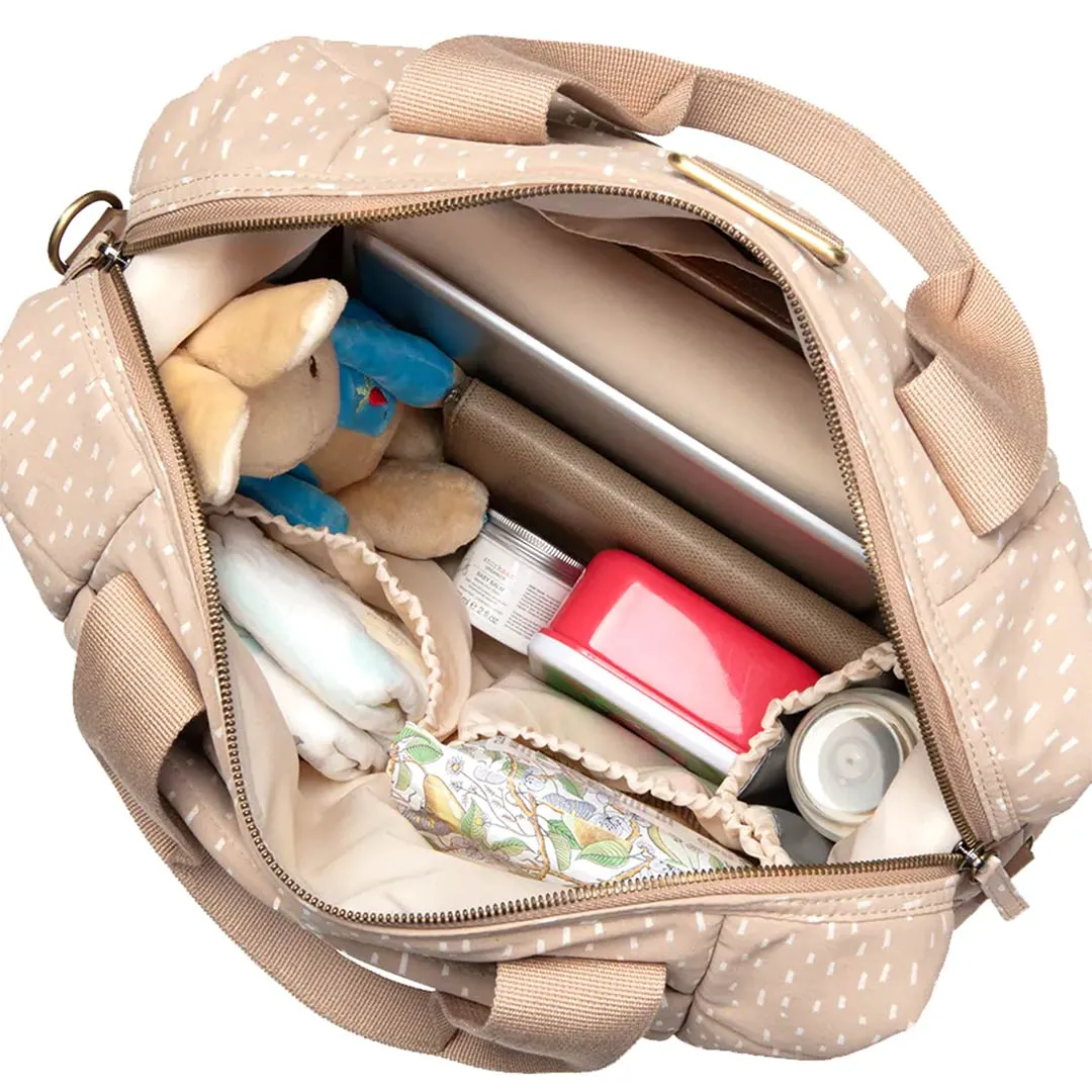 Storksak Organic Tote Changing Bag - Seashell