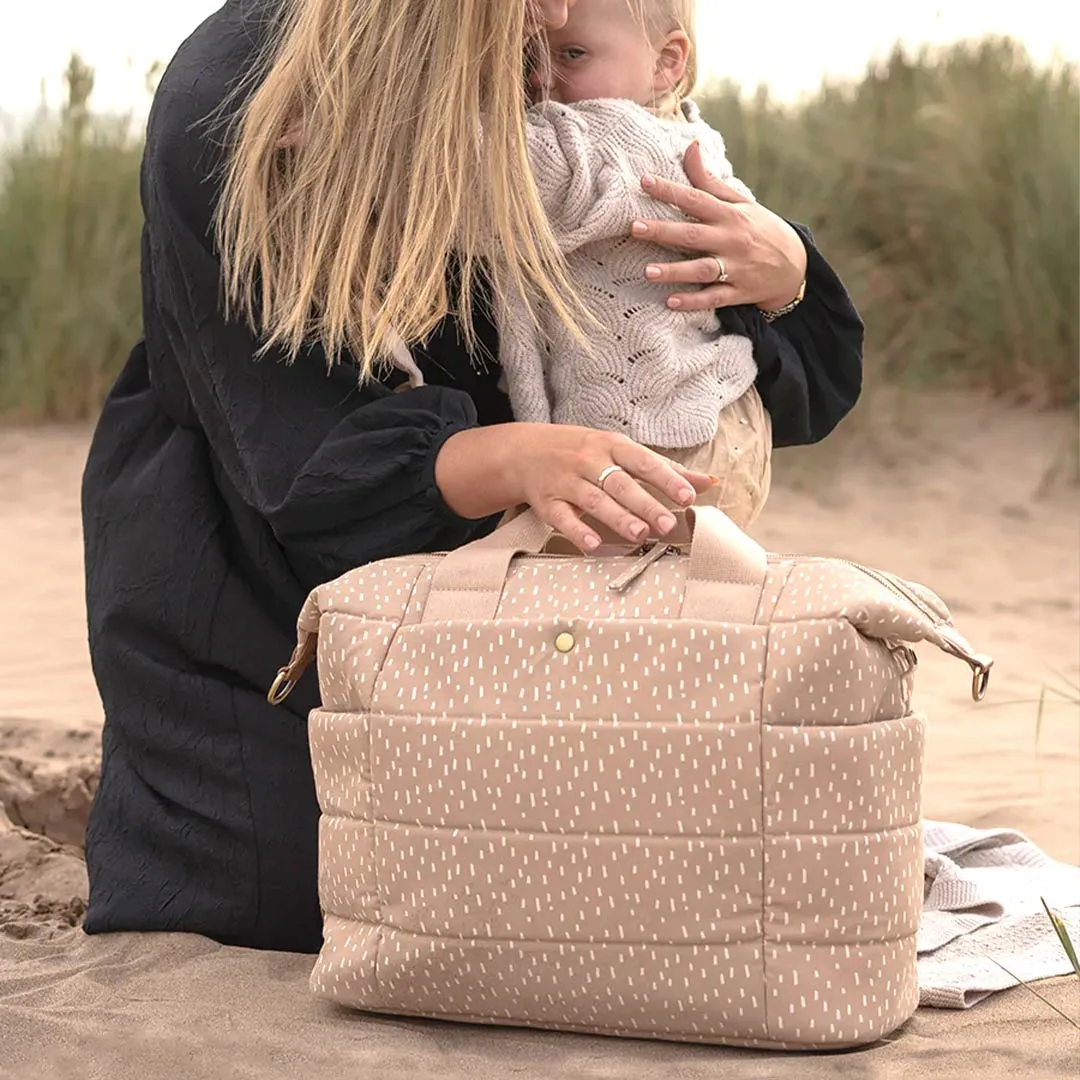 Storksak Organic Tote Changing Bag - Seashell