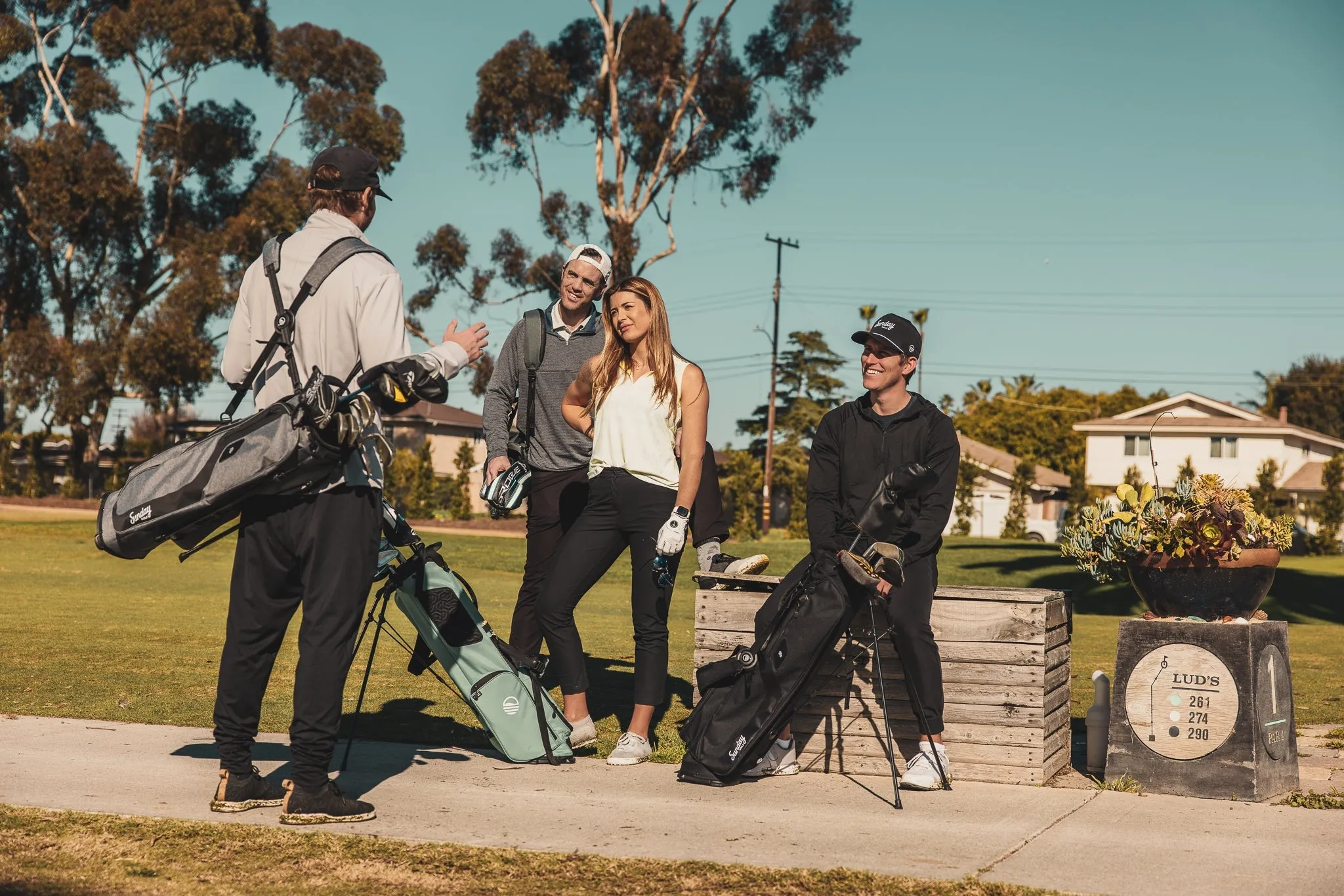 Sunday Golf EL CAMINO BAG | Heather Gray