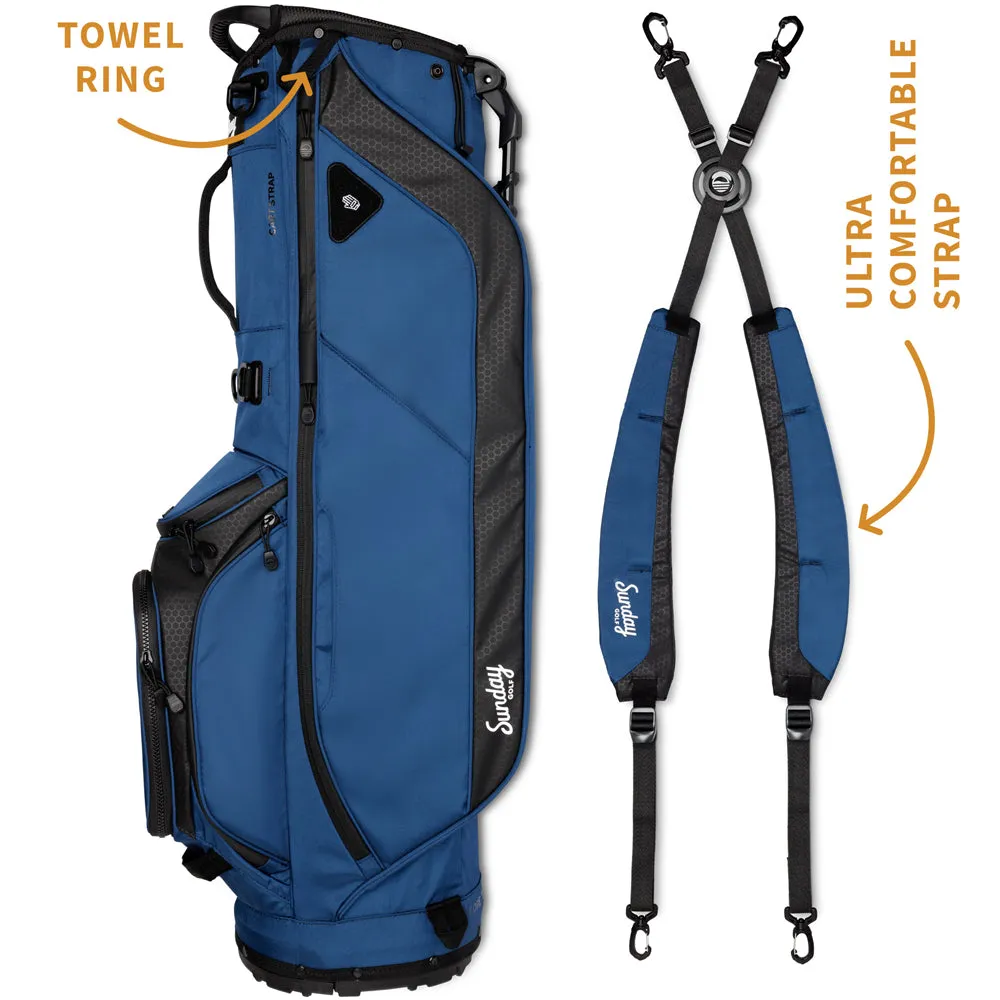 Sunday Golf Ryder '23 Stand Bag  - Navy Blue