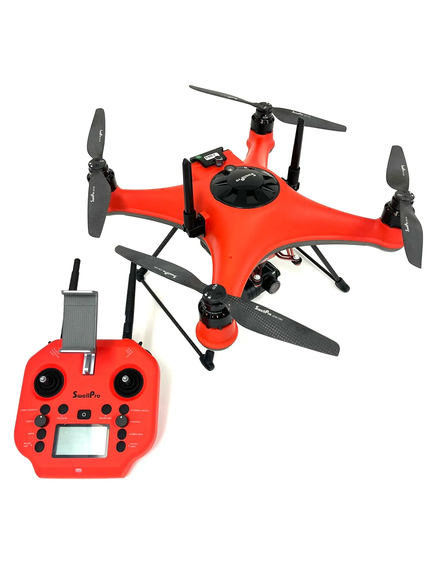SwellPro Splash Drone 4 Waterproof Fishing Drone Open Box w/ camera Bait Release