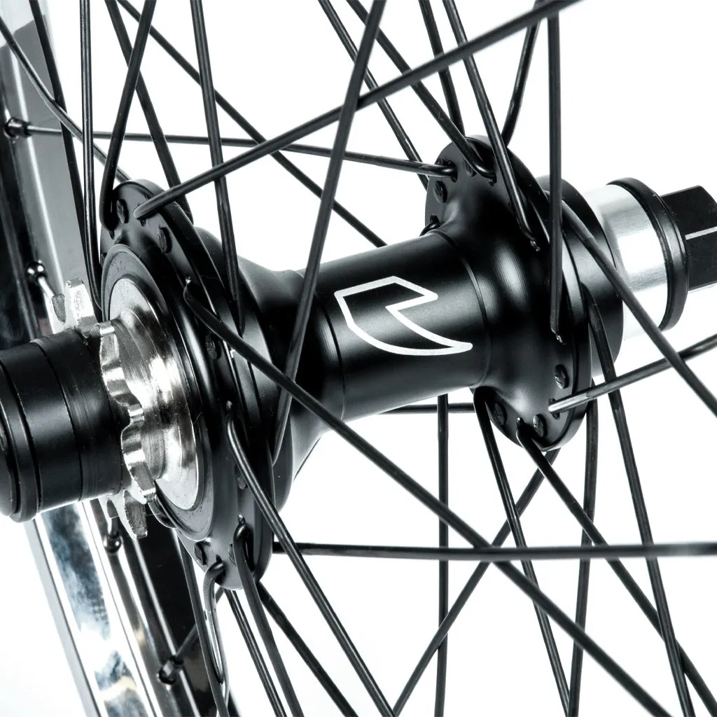 Tall Order Dynamics RHD Cassette Wheel - Black With Chrome Rim 9 Tooth