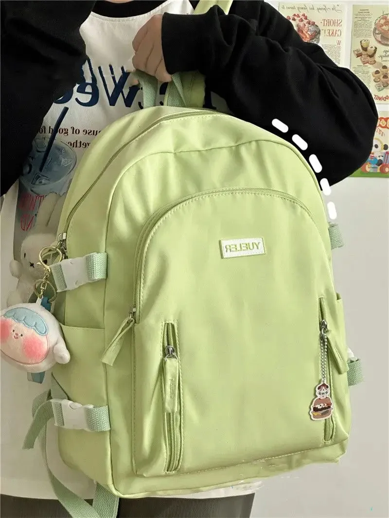 TAVIMART  -  Japanese Ins Light Schoolbag Girl Small Fresh and Lovely Soft Girl Backpack Female High School Student Backpack