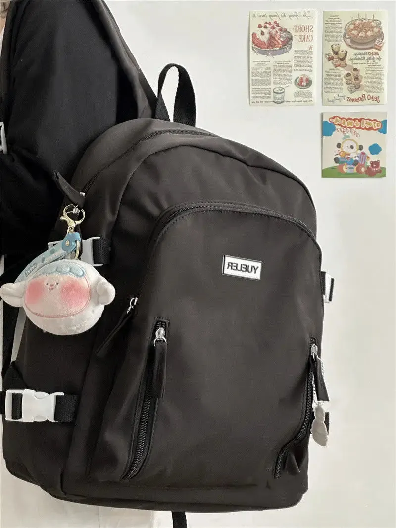 TAVIMART  -  Japanese Ins Light Schoolbag Girl Small Fresh and Lovely Soft Girl Backpack Female High School Student Backpack