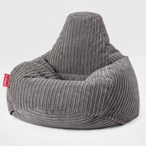 Teardrop Bean Bag Chair - Cord Graphite Grey
