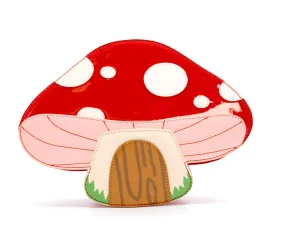 Toadstool Mushroom House Purse