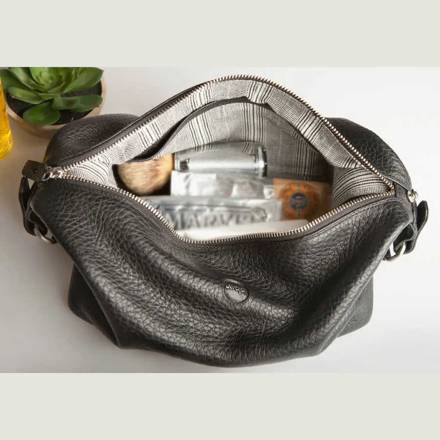 Toiletry Leather Bag - Dopp Kit