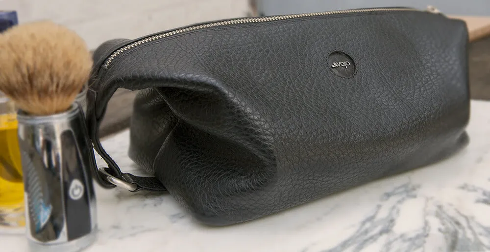 Toiletry Leather Bag - Dopp Kit