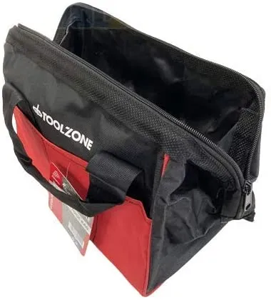 Toolzone TB077 300mm (12") Wide Opening Tool Bag