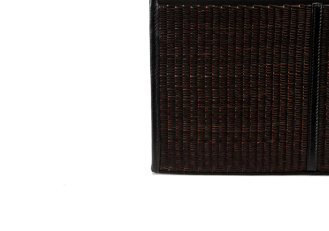 Tote Bag With Sedge (Black)