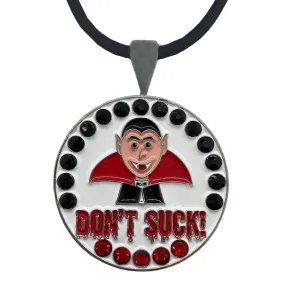 Vampire Golf Ball Marker Necklace