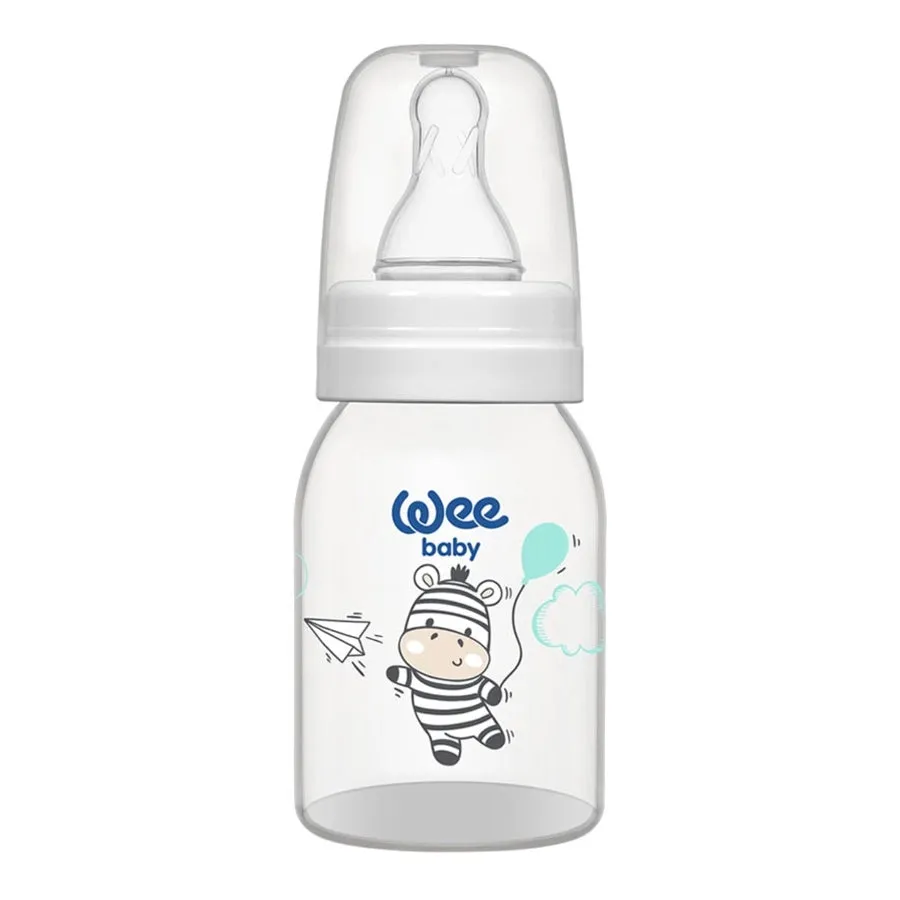 Wee Baby Classic PP Feeding Bottle 125 ml (silicone nipple 0-6M)