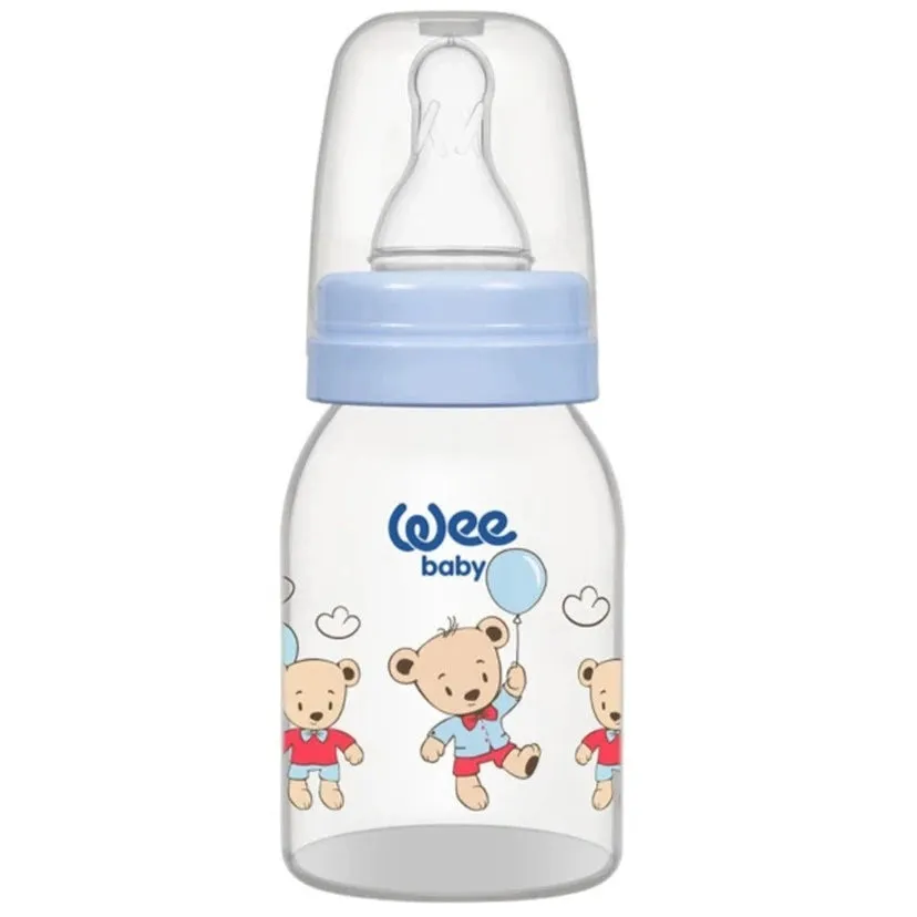 Wee Baby Classic PP Feeding Bottle 125 ml (silicone nipple 0-6M)