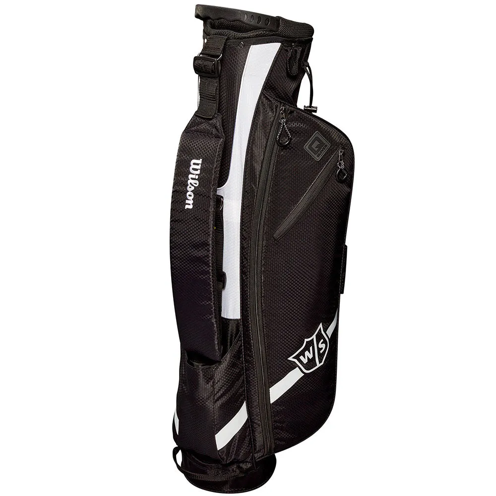 Wilson Quiver Pencil Bag - Black/White