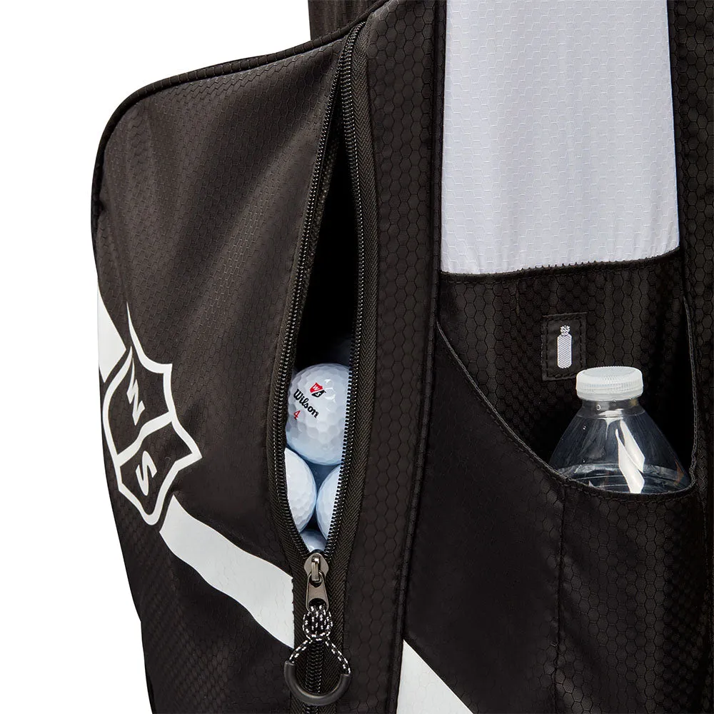 Wilson Quiver Pencil Bag - Black/White