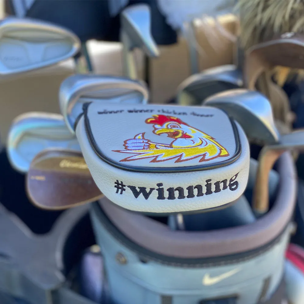 Winner Winner Chicken Dinner Mallet Putter Cover