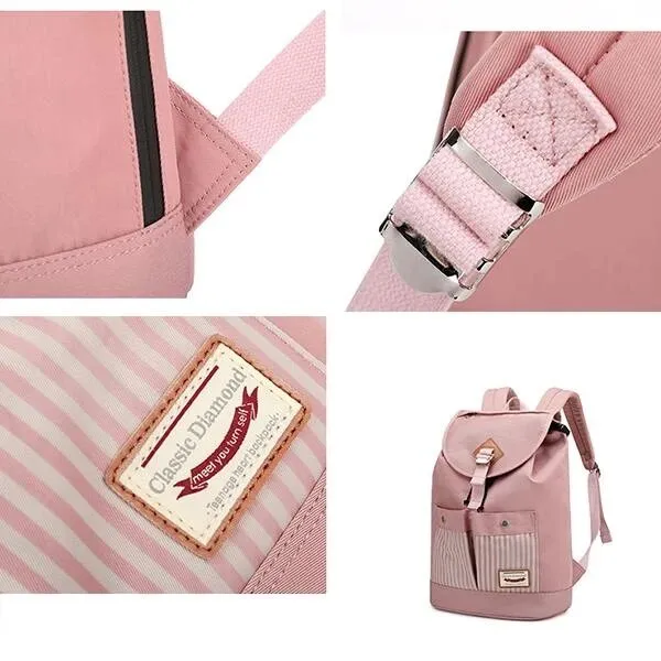 Women Large Capacity Anti-theft Backpack School Bag Travel