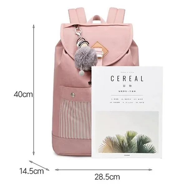 Women Large Capacity Anti-theft Backpack School Bag Travel