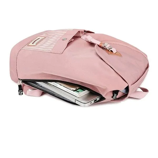 Women Large Capacity Anti-theft Backpack School Bag Travel